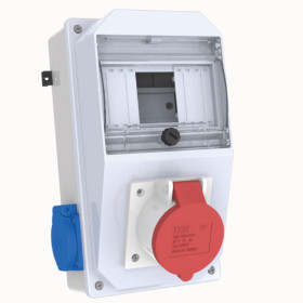 1 Ad. IP44 4x25A Ön + 2 Ad. 1x16A Yan