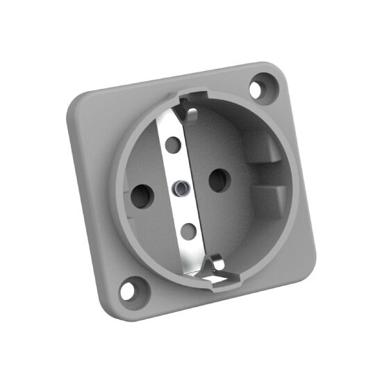 16A Kapaksız Şebeke Pano Prizi Tek Terminalli