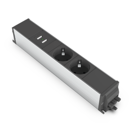 1U GST 2'Lİ USB Şarj + 2 Şebeke