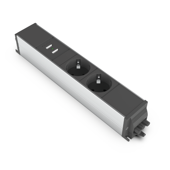 1U GST 2'Lİ USB Şarj + 2 Şebeke