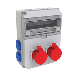 2 Ad. IP44 4x32A CEE Ön  + 4 Ad. IP44 1x16A Ön