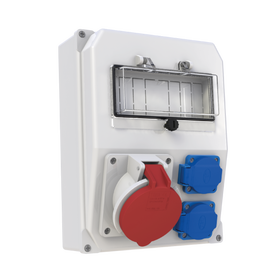 1 Ad. IP44 5x32A CEE Ön + 2 Ad. 1x16A Ön