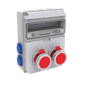 2 Ad. IP67 4x32A CEE Ön + 4 Ad. IP44 1x16A Ön