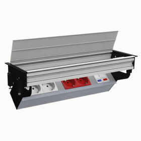 2 Schuko + 2 UPS + 1 Cat6 + 1 Cat3 - Thumbnail