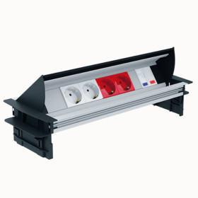 2 Schuko+ 2 UPS + 1 Cat6 + 1 Cat3 - Thumbnail