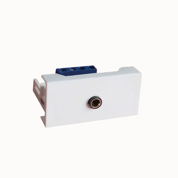 22.45mm Stereo Connector Faceplate 