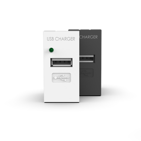 22.5x45mm USB Charger Type A Max Impulse 1A