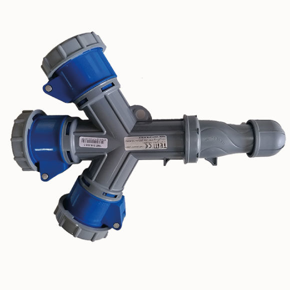 3x16 Gland Entry 3 Way Socket IP67 