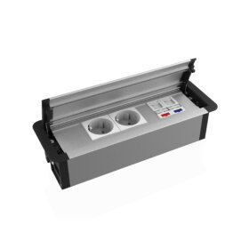 Bas-Aç Çerçevesi FPF 05 -U70- 2 Şebeke + 1 Cat6 + 1 Cat3