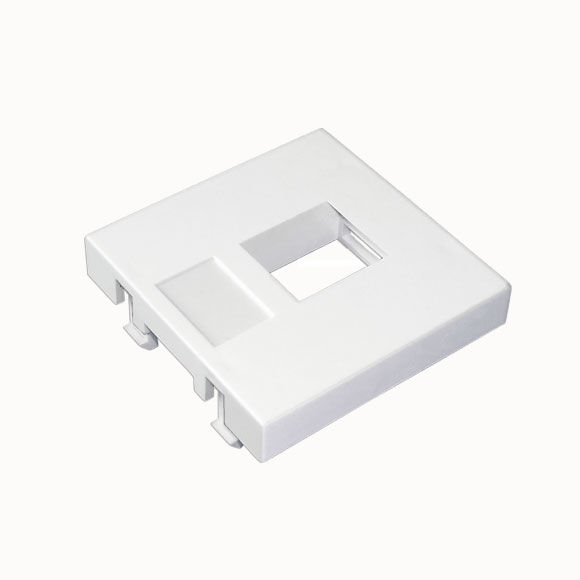 45x45mm Single Flat Faceplate 