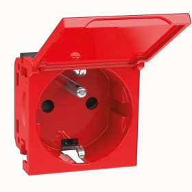 45x45mm Unischuko Socket Cover Double Terminal