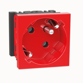 45x45mm Unischuko Socket Double Terminal 45°