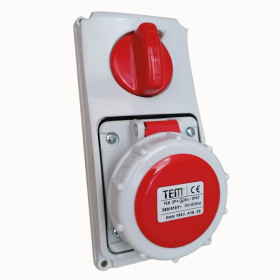 4x16-vertical-Panel -mounting-socket-ip67  Sockets with internal locked switches 