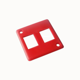 50x50mm Double Faceplate for Underfloor  