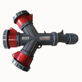 5x16 Gland Entry 3 Way Socket IP67 