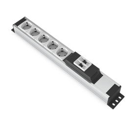 Alüminyum U42 - 5 Şebeke + Çift Sigortalı