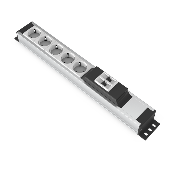 Alüminyum U42 - 5 Şebeke + Çift Sigortalı