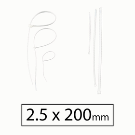 Cable Tie 2.5x200mm 