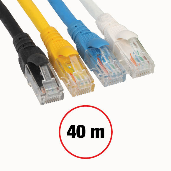 CAT6 UTP 24 AWG LSOH 40 Mt  - 1