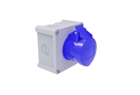 Dik Duvar Prizi IP44 2P+E