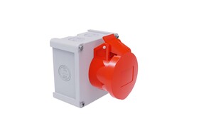 Dik Duvar Prizi IP44 3P+E