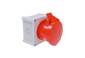 Dik Duvar Prizi IP44 3P+E