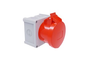 Dik Duvar Prizi IP44 3P+N+E