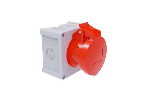 Dik Duvar Prizi IP44 3P+N+E - 1