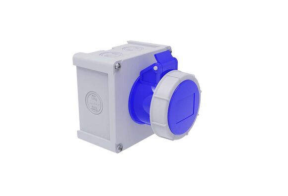 Dik Duvar Prizi IP67 2P+E - 1