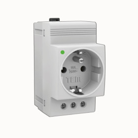 Din Rail UPS Socket without LED - Thumbnail