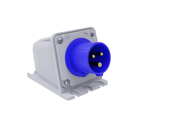 Eğik Duvar Fiş 2P+E - 1