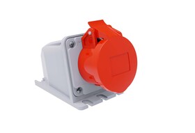 Eğik Duvar Prizi IP44 3P+E