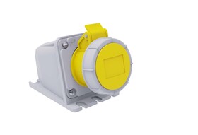 Eğik Duvar Prizi IP67 2P+E