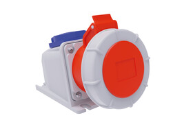 Eğik Duvar Prizi + Monofaze IP54 3P+N+E