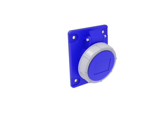 Eğik Pano Prizi IP67 2P+E - 1