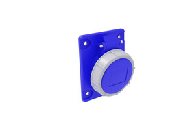 Eğik Pano Prizi IP67 2P+E