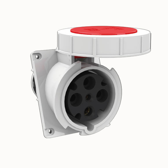 Eğik Pano Prizi IP67 3P+E - 1