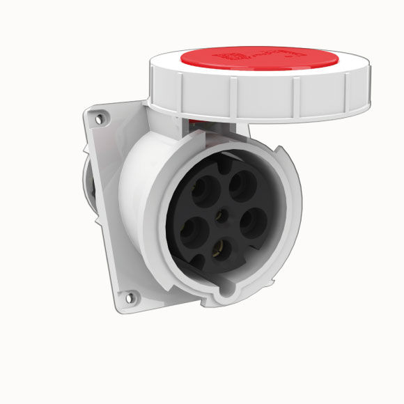 Eğik Pano Prizi IP67 3P+N+E - 1