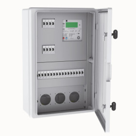 Enclosure Construction Site 40x60x20 cm Three Phase Energy meter-24s - Thumbnail