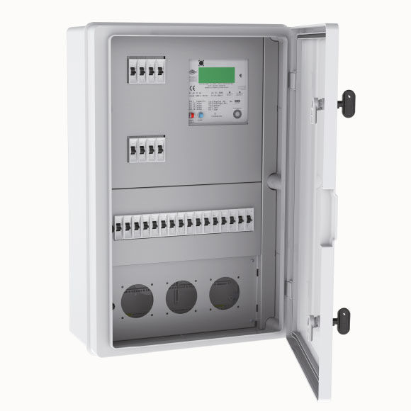 Enclosure Construction Site 40x60x20 cm Three Phase Energy meter-24s