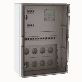 Enclosure Construction Site 50x70x25 cm Three Phase Energy Meter - Thumbnail