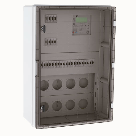 Enclosure Construction Site 50x70x25 cm Three Phase Energy Meter