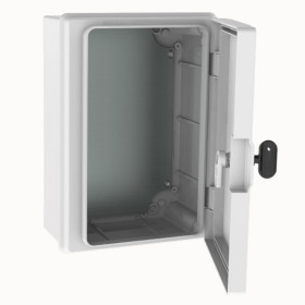 Enclosure with Metal Mounting Plate 21x30x13 cm
