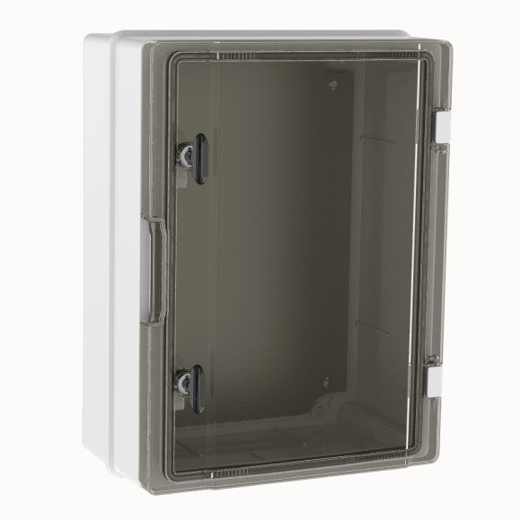 Enclosure with Metal Mounting Plate 30x40x17 cm