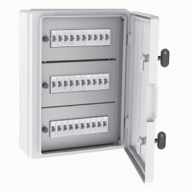 Enclosure with Plate For MCB 30x40x13 cm - Thumbnail