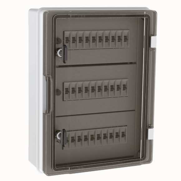 Enclosure with Plate For MCB 30x40x13 cm