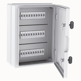 Enclosure with Plate For MCB 30x40x17 cm - Thumbnail