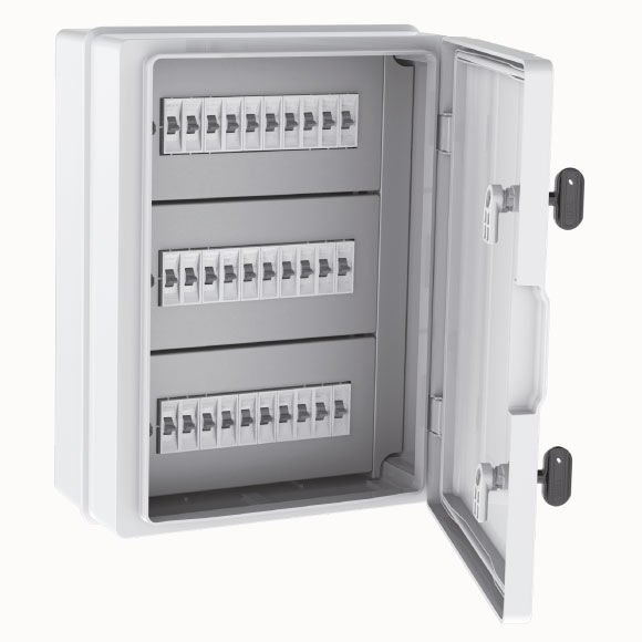 Enclosure with Plate For MCB 30x40x17 cm