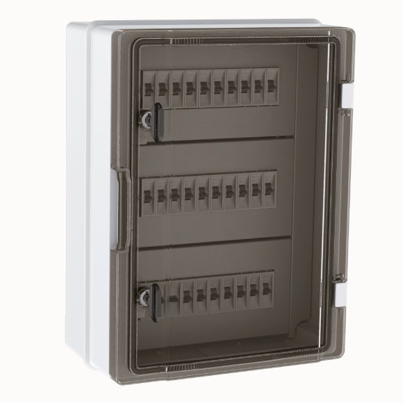 Enclosure with Plate For MCB 30x40x17 cm