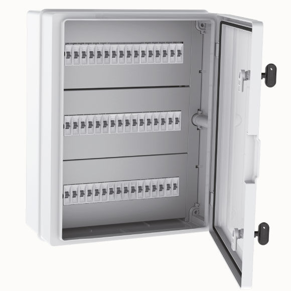 Enclosure with Plate For MCB 40x50x20 cm